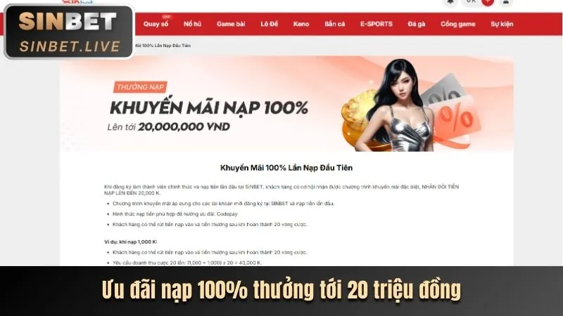 Khuyến mãi chào mừng người chơi mới thể thao rich888
